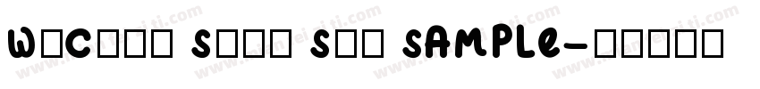WeChat Sans Std SAMPLE字体转换